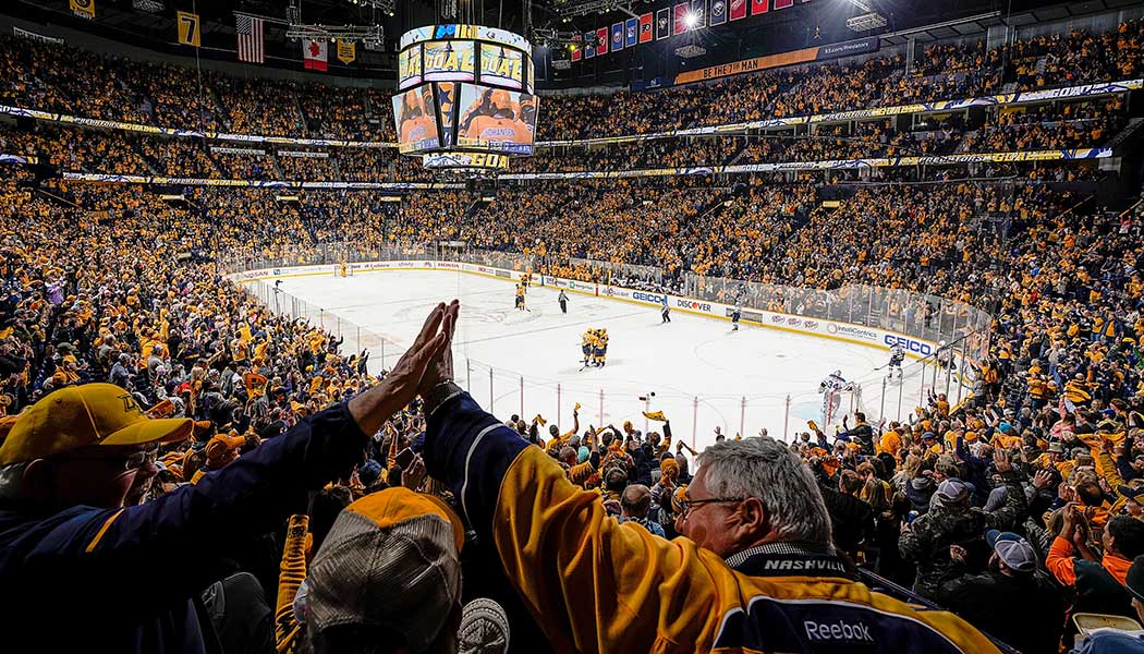 Paquete Nashville Predators vs San Jose Sharks